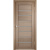 Дверное полотно VellDoris INTERI 11 бруно со стеклом ламинированная финишпленка 600х2000 мм