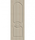 Дверное полотно Verda Афина беленый дуб мелинга глухое экошпон 600x2000 мм