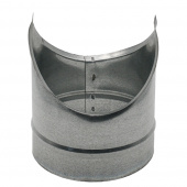 Врезка оцинкованная для круглых стальных воздуховодов d200х160 мм