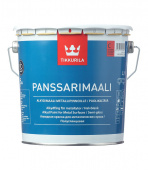 Эмаль для металических крыш Tikkurila Panssarimaali основа С полуглянцевая 2,7 л