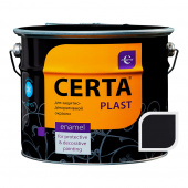 Эмаль кузнечная кремнийорганическая CERTA-PLAST черный 10 кг