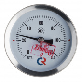 Термометр аксиальный РОСМА БТ-31.211 1/2" нар(ш) 120°С d63 мм шток 46 х 6 мм