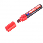 Перманентный маркер Edding 390 красный 4-12 мм