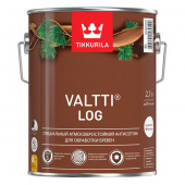Антисептик Tikkurila Valtti Log декоративный для дерева бесцветный основа ЕС 2,7 л
