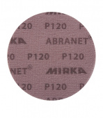 Диск шлифовальный Abranet d125 мм P120 на липучку сетчатая основа (5 шт.)