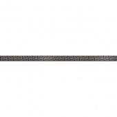 Керамогранит Керамика будущего Крит бордюр черный 600х25х10,5 мм