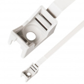 Ремешок для кабеля и труб 16-32 белый (30 шт.)