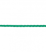 Шнур вязанный полипропиленовый 8 прядей зеленый d2.5 мм 50 м