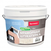 Мраморная штукатурка EcoStone Bayramix, цвет 774 15 кг