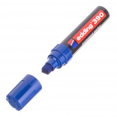 Перманентный маркер Edding 390 синий 4-12 мм
