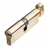 Цилиндр Palladium C BK PB 90 (45х45) мм ключ-вертушка латунь