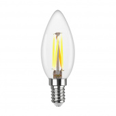 Лампа светодиодная REV филаментная E27 C37 свеча 7 Вт 4000 K дневной свет