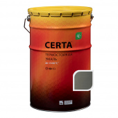 Эмаль термостойкая CERTA графит 700°С 25 кг