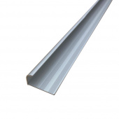 Профиль алюминиевый для кафельной плитки наружный угол 12х2700мм серебро универсальный