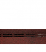 Черепица гибкая коньково-карнизная Docke Europa/Eurasia красный 7,26 кв.м