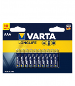 Батарейка VARTA LONGLIFE LR03 1.5V (AAA) (10 шт.)
