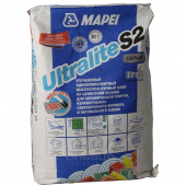 Плиточный клей Mapei Ultralite S2 серый 15 кг