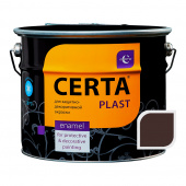Эмаль кузнечная кремнийорганическая CERTA-PLAST шоколад 10 кг
