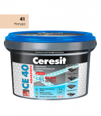 Затирка Ceresit СЕ 40 aquastatic 41 натура 2 кг