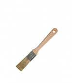 Кисть плоская Лазурный берег 25 мм смешанная щетина деревянная ручка