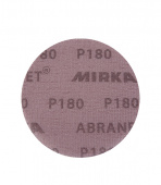 Диск шлифовальный Abranet d150 мм P180 на липучку сетчатая основа (5 шт.)