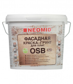 Краска водно-дисперсионная для плит OSB Neomid Фасадная 7 кг