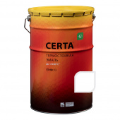 Эмаль термостойкая CERTA белый 400°С 25 кг