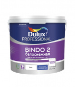 Краска водно-дисперсионная для потолка Dulux Bindo 2 белая 2,5 л