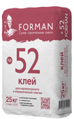 Клей цементный для керамогранита FORMAN 52 (25 кг)