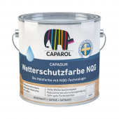 Краска водно-дисперсионная для деревянных фасадов Caparol Capadur Wetterschutzfarbe NQG белая база 1 9,6 л