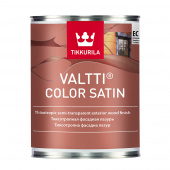 Антисептик Tikkurila Valtti Color Satin декоративный для дерева бесцветный основа EC 0,9 л