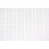 Мозаика Lavelly Smalta белая стеклянная 310х467х4,9 мм глянцевая