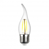 Лампа светодиодная REV филаментная E27 FC37 свеча на ветру 7 Вт 4000 K дневной свет