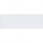 Плитка облицовочная Monopole Esencia relieve blanco brillo микс из 6 плиток 300х100x8 мм (34 шт.=1,02 кв.м)