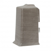 Угол ПВХ наружный Salag NG 62 мм шато серый