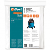 Мешок для пылесоса Bort (93410662) 20 л к модели BSS-1218 синтетическая ткань (5 шт.)