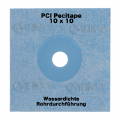Уплотняющая манжета для гидроизоляции труб PCI Pecitape 10x10 cm.