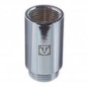 Удлинитель VALTEC (VTr.198.C.0660) 60 мм х 1 ВР(г) х 1 НР(ш) хром латунный