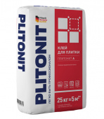 Клей для плитки Plitonit A универсальный серый (класс С0) 25 кг