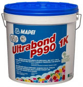 Клей полиуретановый Mapei Ultrabond P990 1K для деревянных покрытий бежевый 15 кг