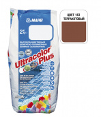 Затирка MAPEI Ultracolor Plus 143 терракоттовая 2 кг