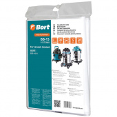 Мешок для пылесоса Bort (91275868) 20 л к модели BSS-1015 синтетическая ткань (5 шт.)
