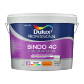 Краска водно-дисперсионная моющаяся Dulux Bindo 40 белая основа ВW 9 л