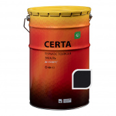 Эмаль термостойкая CERTA черный 1200°С 25 кг