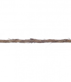 Веревка крученая пеньковая 2 пряди d1.5 мм 40 м набор (3 шт.)