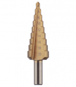 Сверло по металлу Практика (036-476) 4-20 мм Р6М5-TIN ступенчатое (1 шт.)