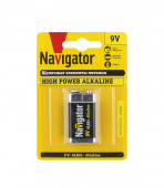 Батарейка NAVIGATOR 6LR61 9V крона (1 шт.)