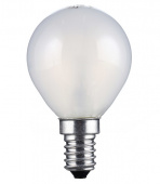 Лампа накаливания Philips E14 40W Р45 шар FR матовая