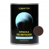 Эмаль кузнечная кремнийорганическая CERTA-PLAST шоколад 0,8 кг