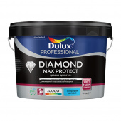 Краска водно-дисперсионная моющаяся Dulux Diamond Max Protect бесцветная основа BС 2,25 л
